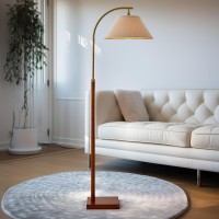 Gsafava 63 Gold Floor Lamp For Living Rooms Tall Arc Standing Lamps For Bedrooms Tall Lamps With Foot Switch For Bedroom