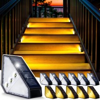 Solar Step Lights For Outside 12Pack Led Solar Stair Lights Outdoor Waterproof Ip65 Auto Onoff Solar Deck Stair Lighting S