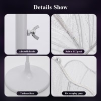 Ym Sky Wedding Butterfly Led Floor Lamp Hanging Butterfly White Color Ceiling Light Romantic Wedding Decoration Lights Fixtur