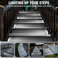 Solar Step Lights For Outside 6Pack Led Solar Stair Lights Outdoor Waterproof Ip65 Auto Onoff Solar Deck Stair Lighting St