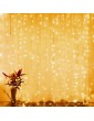 Brightown 1200 Led Curtain String Lights 98 Ft Hanging Fairy Lights With Remote 8 Modes Connectable Waterproof Window Lights