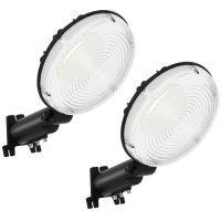 Led Barn Light 6500K Dusk To Dawn Outdoor Garage Lighting With 150 Adjustable Photocell Utral Bright Security Flood Lights I