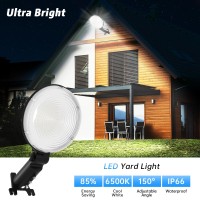 Led Barn Light 6500K Dusk To Dawn Outdoor Garage Lighting With 150 Adjustable Photocell Utral Bright Security Flood Lights I