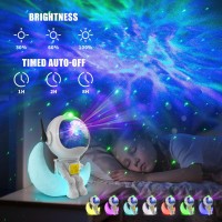 Astronaut Galaxy Projector Night Light Star With Timer And Remote Galaxy Light With Seven Colors Moon Night Light Led Nebula Lig