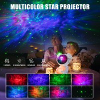 Astronaut Galaxy Projector Night Light Star With Timer And Remote Galaxy Light With Seven Colors Moon Night Light Led Nebula Lig