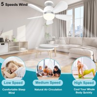 Socket Fan Light Light Socket Ceiling Fans With Lights And Remote E26 Socket Light Bulb Fan With Dimmable Lights 3000K6500K