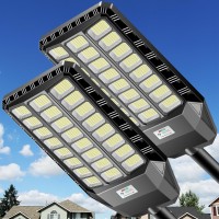 5000W Large Solar Street Light Commercial Solar Street Lights Outdoor Dusk To Dawn Solar Lights Outdoor With Motion Sensor And