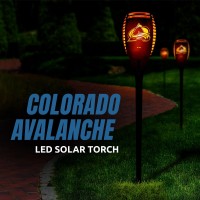 Sporticulture Colorado Avalanche Led Solar Torch 4 X 4 X 36 Waterproof Sun Damage Resistant Solar Light With Flickering F