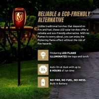 Sporticulture Vegas Golden Knights Led Solar Torch 4 X 4 X 36 Waterproof Sun Damage Resistant Solar Light With Flickering