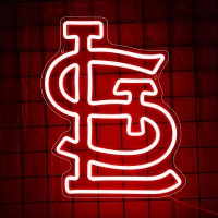 Baseball Neon Sign For Wall Decor Cardinals Baseball Neon Light Baseball Sports Led Neon Signs For Man Cave Club Bar Pub Party B