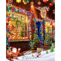 355Ft 900 Led Christmas Lights Outdoor Extra Long Christmas String Lights Waterproof Timer Memory 8 Modes Plug In Twinkle F