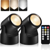 Urtom 3000K4000K5000K Uplighting Indoor 3W Led Spotlight Indoor Plugin With Memory Function Floor Spot Lights Indoor With Rem