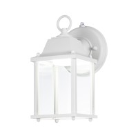 Litpath Dusk To Dawn Outdoor Wall Lantern Led Wall Sconce 3000K Warm White 95W 800 Lumen Aluminum Housing Plus Glass Out