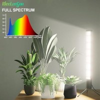 Weeleegoo T10 Standing Grow Light 6000K Full Spectrum Tabletop Plant Light 189 Hangable Or Standing With 3Mode 5 Dimmable