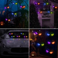 Timer 8 Modes Halloween Eyeballs String Lights Battery Operated Spooky Flashing Eyes Lights Outdoor Indoor Color Eyeball L