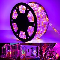 50Ft 360 Led Rope Lights Outdoor Connectable And Flexible Tube Lights With 8 Modes Waterproof Indoor Outdoor Led Rope Lighting