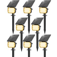 Volisun Solar Spot Lights Outdoor Waterproof Ip67 27 Led With 3 Lighting Modes Solar Lights Outdoor Spotlights Auto Onoff Sola