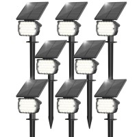 Volisun Solar Spot Lights Outdoor Waterproof Ip67 27 Led With 3 Lighting Modes Solar Lights Outdoor Spotlights Auto Onoff Sola