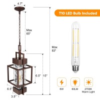 15 Outdoor Indoor Pendant Light Exterior Hanging Lantern Modern Metal Outside Chandelier Light Fixture Ceiling Mount With Wat