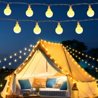 Brightown Battery Operated String Lights For Bedroom 98Ft 30 Led Globe Fairy Lights For Balcony Classroom Wedding Girls Room R