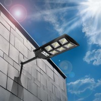 Wattake Solar Lights Outdoor 6000K 150W Led Solar Street Light Motion Sensor 15000Lm Solar Parking Lot Light Dusk To Dawn Solar