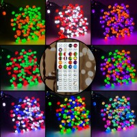 Color Changing Smart Halloween Lights 66Ft 200 Led Rgb With Remote App Control Timer Music Sync Dimmable Multiple Modes Ind