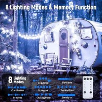 Minetom 200 Led String Lights 72 Ft Usb Plug In Twinkle Fairy Lights With 8 Modes And Remote Indoor String Lights For Bedroom