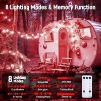 Minetom 100 Led String Lights 395 Ft Usb Plug In Twinkle Fairy Lights With 8 Modes And Remote Indoor String Lights For Bedro