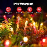 Minetom 100 Led String Lights 395 Ft Usb Plug In Twinkle Fairy Lights With 8 Modes And Remote Indoor String Lights For Bedro