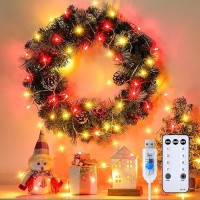 Minetom 100 Led String Lights 395 Ft Usb Plug In Twinkle Fairy Lights With 8 Modes And Remote Indoor String Lights For Bedro