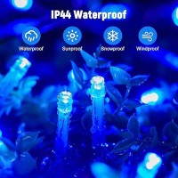 Minetom 100 Led String Lights 395 Ft Usb Plug In Twinkle Fairy Lights With 8 Modes And Remote Indoor String Lights For Bedro