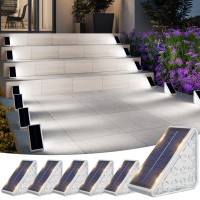 Volisun Solar Step Lights For Outside Solar Stair Lights Outdoor Waterproof Ip67 Led Outdoor Step Lights Outdoor Stair Lights