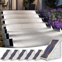 Volisun Solar Step Lights For Outside Solar Stair Lights Outdoor Waterproof Ip67 Led Outdoor Step Lights Outdoor Stair Lights