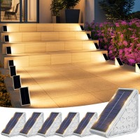 Volisun Solar Step Lights For Outside Solar Stair Lights Outdoor Waterproof Ip67 Led Outdoor Step Lights Outdoor Stair Lights