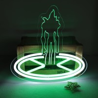 Tiabuy Alien Projector Watch Neon Signs Ben Anime Neon Lights 10 For Wall Decor Watch Led Neon Lights With Dimmable For Bedroom