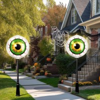 Retisee Halloween Eyeball Post Light Cover Jack O Lantern Lamp Shade 20 D X 22 H Eyeball Lamp Shade Plastic Eyeball Light Sh