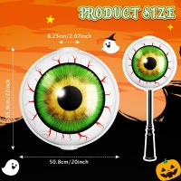 Retisee Halloween Eyeball Post Light Cover Jack O Lantern Lamp Shade 20 D X 22 H Eyeball Lamp Shade Plastic Eyeball Light Sh