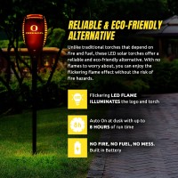 The Ducks Led Solar Torch 4 X 4 X 36 Waterproof Sun Damage Resistant Solar Light With Flickering Flame Decor For Patio