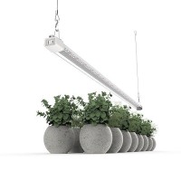 Apicdom Led Grow Light 4Ft Full Spectrum Compact Slim Linkable Indoor Plant Lighting Fixture Essential Grow Slim Hanging Suspend