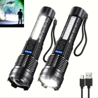 Beowui Phantom Pro Tactical Flashlight 2024 New Upgraded A70 Tactical Led Flashlight Ipx5 Waterproof Shockresistant Usb Rec