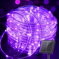 Brightown Solar String Lights Outdoor 39Ft 100 Led Halloween Solar String Lights With 8 Modes Halloween Decoration Outdoor Wa