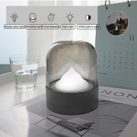 Hpydiy Night Light Nostalgia Bedside Lamp Moon Atmosphere Lamp Bedside Lamp Bluetooth Music Lamp Portable Usb Rechargeable Led