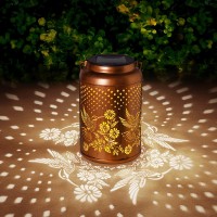 Hummingbird Solar Lantern Outdoor Waterproof Garden Decor Hanging Solar Lights Birthday Gifts For Women Mom Grandma Metal Gar