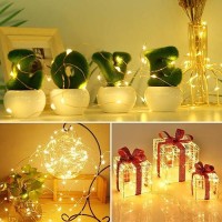 Kolpop 100 Pack Led Fairy Lights Battery Operated Mini Twinkle String Lights Battery Powered Waterproof For Christmas Mason Jar