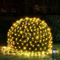 Wbao Christmas Net Lights 200Led 84Ft X 52Ft Christmas Bushes Lights With 8 Modes Timer End To End Connectable Waterproof