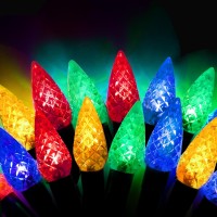 240 Led 78Ft C6 Christmas String Lights Super Long And Bright Fairy Twinkle Lights Plug In With 8 Modes Timer Waterproof Mul