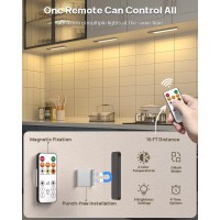 Under Cabinet Lights With Remote Control Usb Rechargeable Battery 180 Lumen Motion Sensor Indoor Light 3 Pack Wireless Under Co