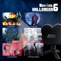 Halloween Projector Halloween Window Projector 12 Types Horror Movie Led Projector Lights Used For Halloween Outdoor Garden D