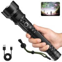 Alstu Rechargeable Led Flashlights High Lumens 990 000 Lumen Bright Flashlight With 5 Lighting Modes Ipx7 Handheld Flash Light