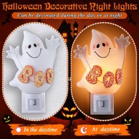 Meonum Halloween Decoration Indoor Halloween Decorative Night Light Plug Into Wall With Manual Switch 360 Degree Swivel Plug